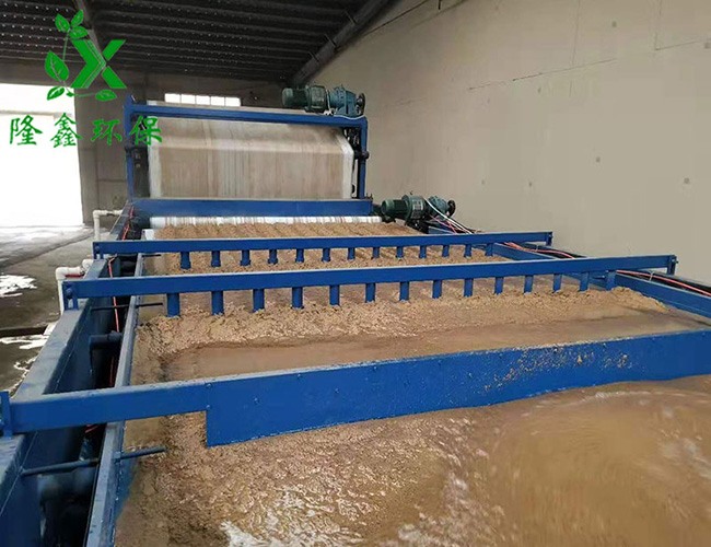 洗砂泥漿污水處理設備，打樁泥漿污水處理設備完美試機，處理達標！